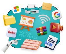 Цифровая база для школьника - КИБЕРшкола программирования для детей, компьютерные курсы для школьников, начинающих и подростков - KIBERone г. Нагорный