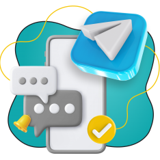 Создание Mini App для Telegram - КИБЕРшкола программирования для детей, компьютерные курсы для школьников, начинающих и подростков - KIBERone г. Нагорный