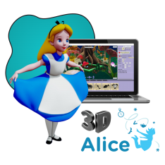 Alice 3d - КИБЕРшкола программирования для детей, компьютерные курсы для школьников, начинающих и подростков - KIBERone г. Нагорный