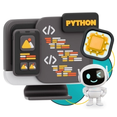 Мой первый сайт с мозгами: Python + AI - КИБЕРшкола программирования для детей, компьютерные курсы для школьников, начинающих и подростков - KIBERone г. Нагорный