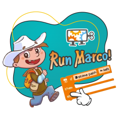 Run Marco - КИБЕРшкола программирования для детей, компьютерные курсы для школьников, начинающих и подростков - KIBERone г. Нагорный