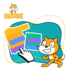 Scratch. Продвинутый уровень – создаём игры, как маленькие разработчики! - КИБЕРшкола программирования для детей, компьютерные курсы для школьников, начинающих и подростков - KIBERone г. Нагорный