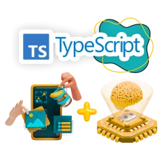 TypeScript + AI: создаём умные веб-приложения - КИБЕРшкола программирования для детей, компьютерные курсы для школьников, начинающих и подростков - KIBERone г. Нагорный