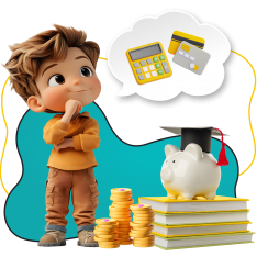 Финансовый интеллект вместе KIBERone - КИБЕРшкола программирования для детей, компьютерные курсы для школьников, начинающих и подростков - KIBERone г. Нагорный