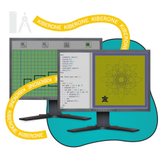 Исполнители чертежник и черепашка - КИБЕРшкола программирования для детей, компьютерные курсы для школьников, начинающих и подростков - KIBERone г. Нагорный