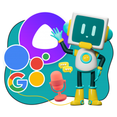 Голосовой помощник Алиса - КИБЕРшкола программирования для детей, компьютерные курсы для школьников, начинающих и подростков - KIBERone г. Нагорный