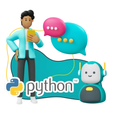 Умный чат-бот на Python на Telegram - КИБЕРшкола программирования для детей, компьютерные курсы для школьников, начинающих и подростков - KIBERone г. Нагорный